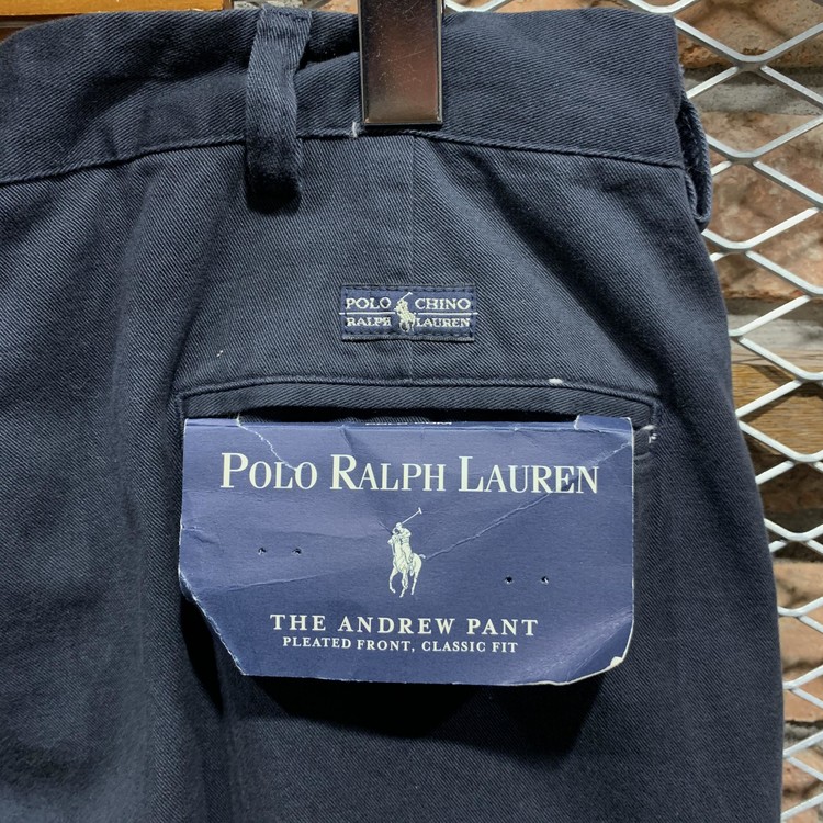 90s Deadstock Polo Ralph Lauren Chino Two Tuck Pants (34