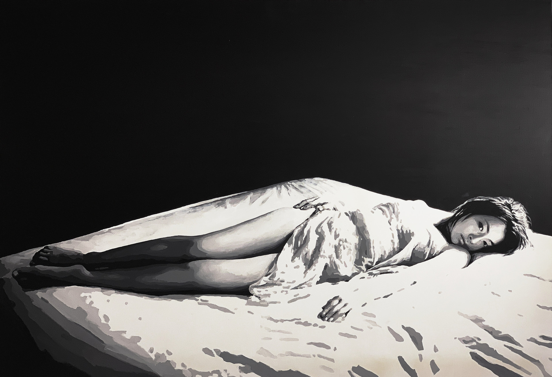 김병호, Angel - SOD, 130.9×193.9cm, Acrylic on Canvas, 2016