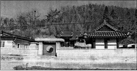 경절사 전경(거제시 연초면 오비리)