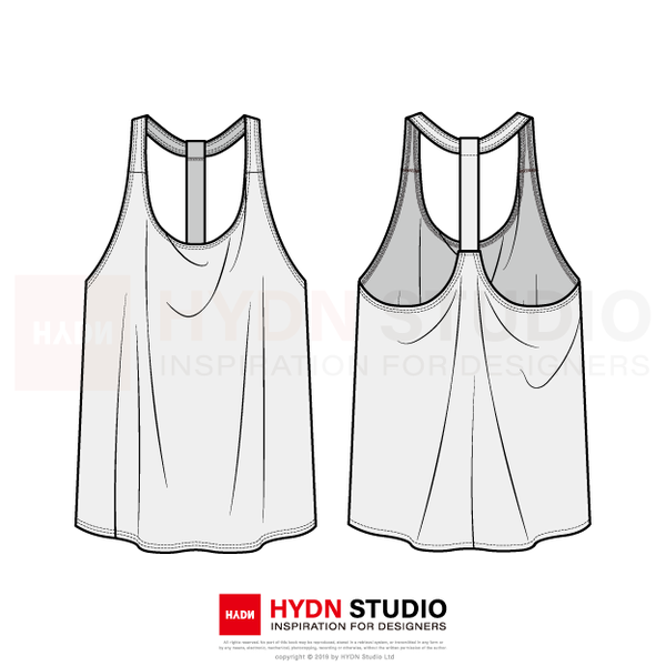 soduk(スドーク) shrinked drawing tank top shrinked drawing tank top/white | soduk | スドークの公式