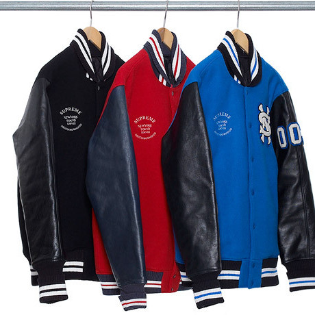 Supreme X Neighborhood (Varsity Jacket, 2007 F/W, Japan Made