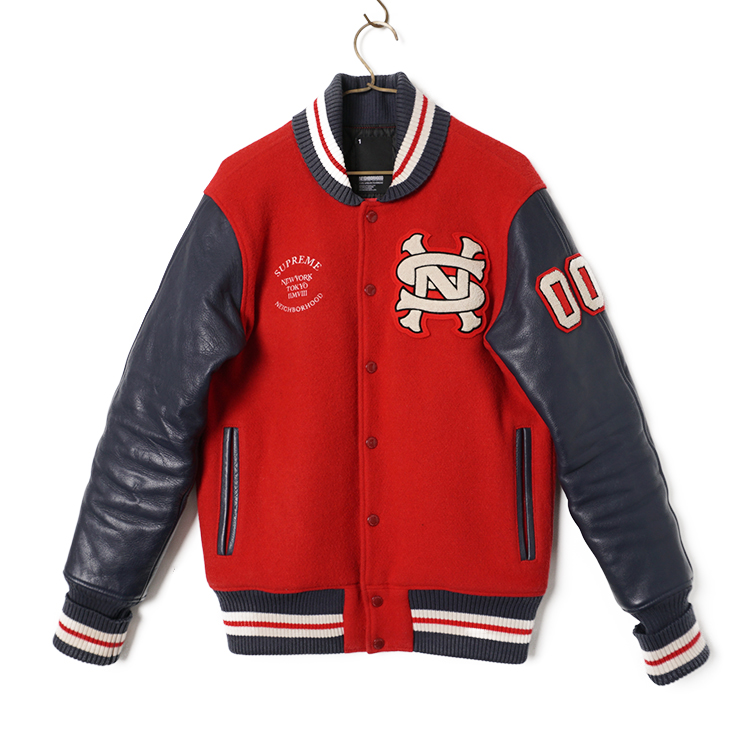 Supreme X Neighborhood (Varsity Jacket, 2007 F/W, Japan Made