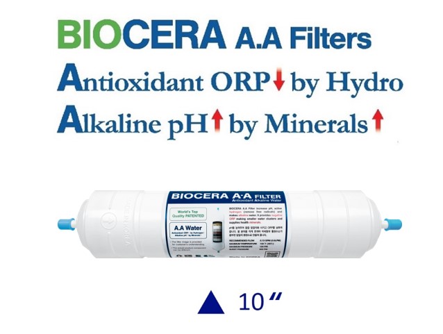 Biocera Antioxidant Alkaline 10 inch water filter