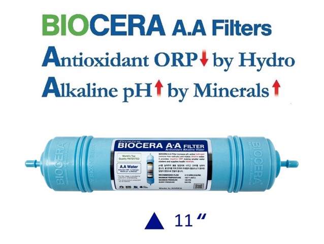 Biocera Antioxidant Alkaline 11 inch water filter