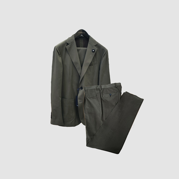 Lardini 라르디니 카키 솔라로 수트 : 밀라노청년 편집샵