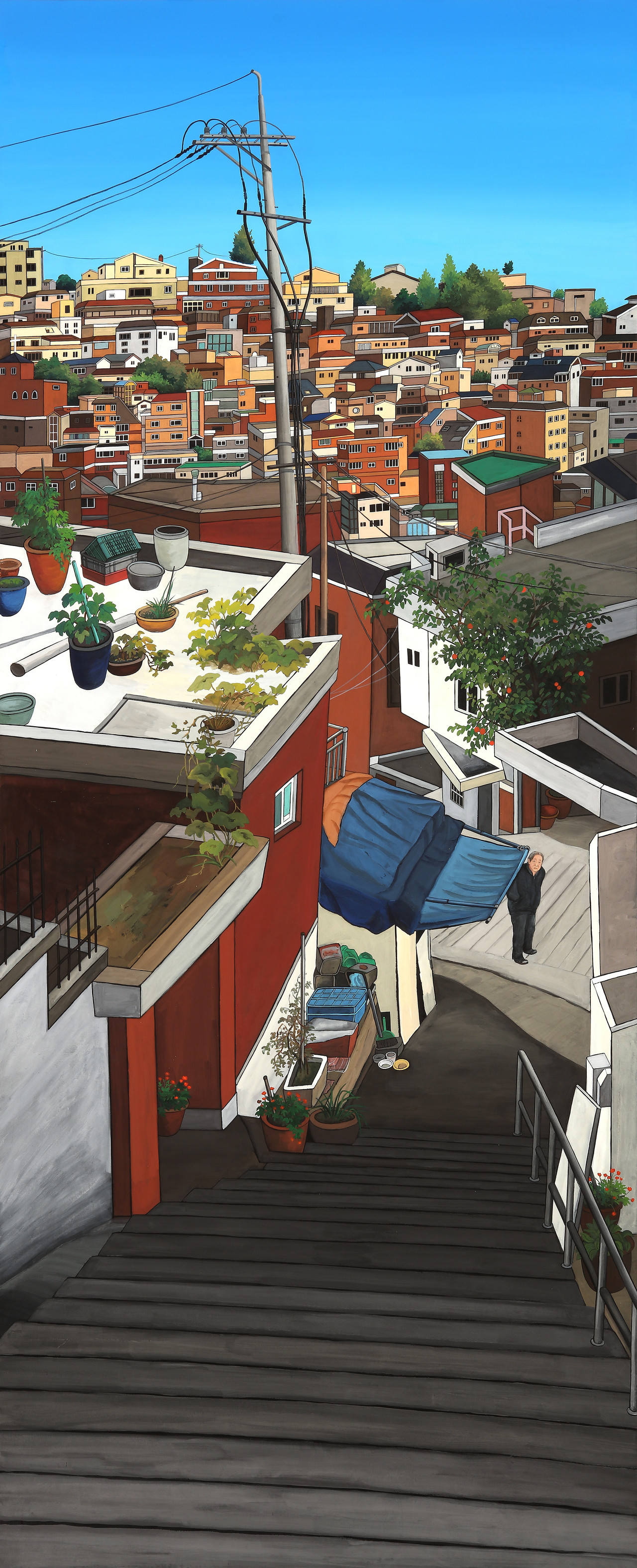 아버지 220X90cm