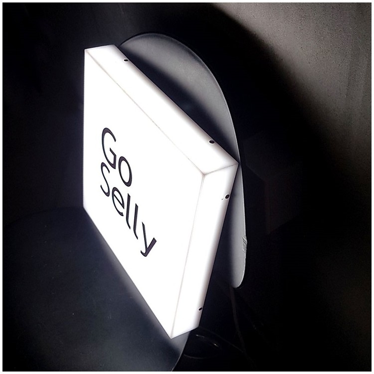 큐브간판 Size30x30x5cm led간판 아크릴사인 돌출간판 간판디자인 무료제작 007
