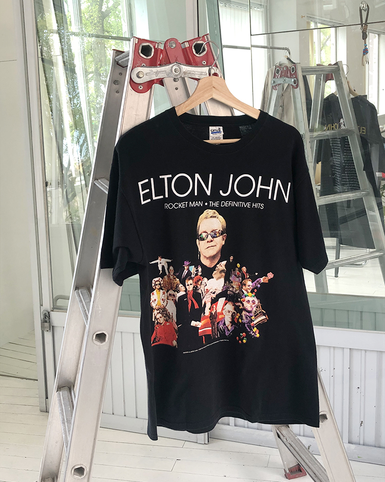 Elton John Tour Graphic T-Shirt by Anvil