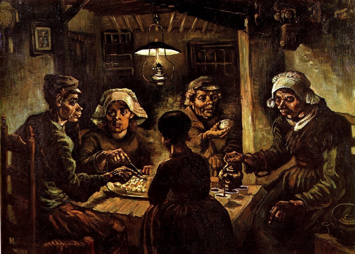 감자 먹는 사람들 (빈센트 반 고흐, 1885) : 제물포 구락부