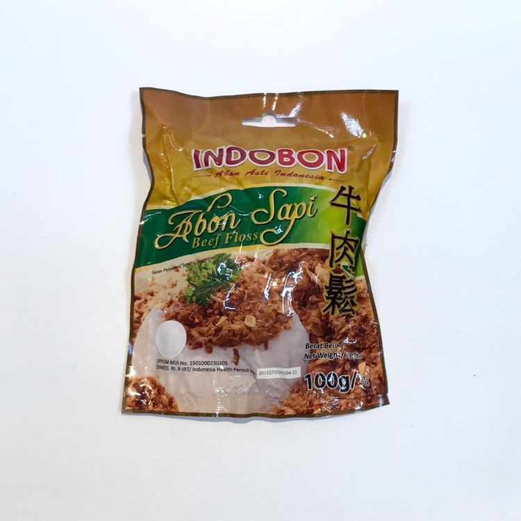 INDOBON Abon Sapi Beef Floss 100g : bataviamart