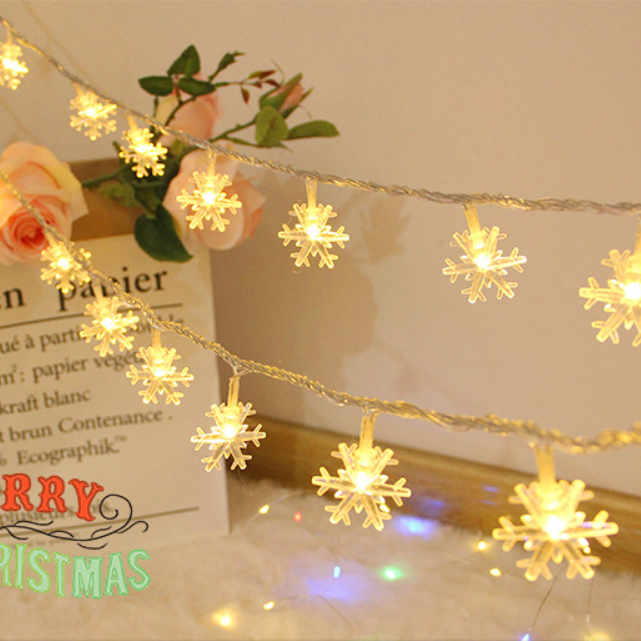 눈꽃 장식 LED 조명