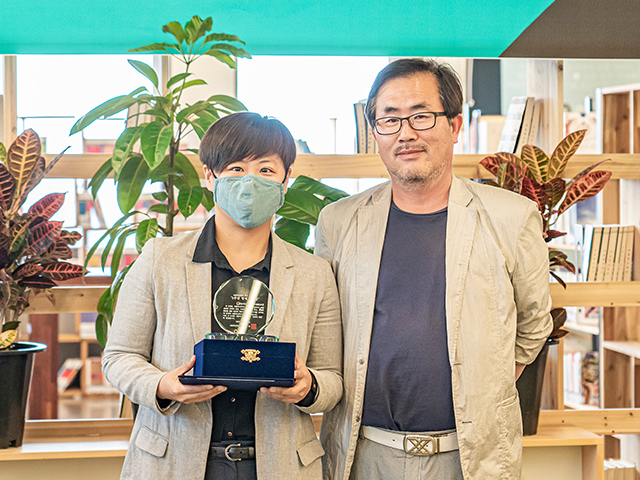 2020년 5월 서울혁신파크 혁신어워즈 5주년 명예의 전당 수상 기념사진