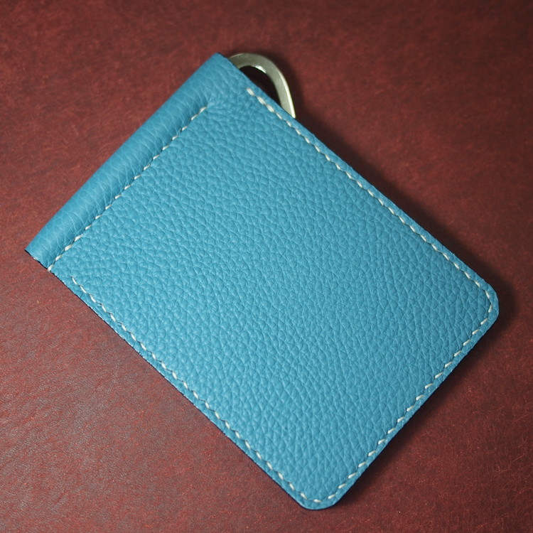 Chevre Leather Wallet Luxury Designer Style Card Holder 
