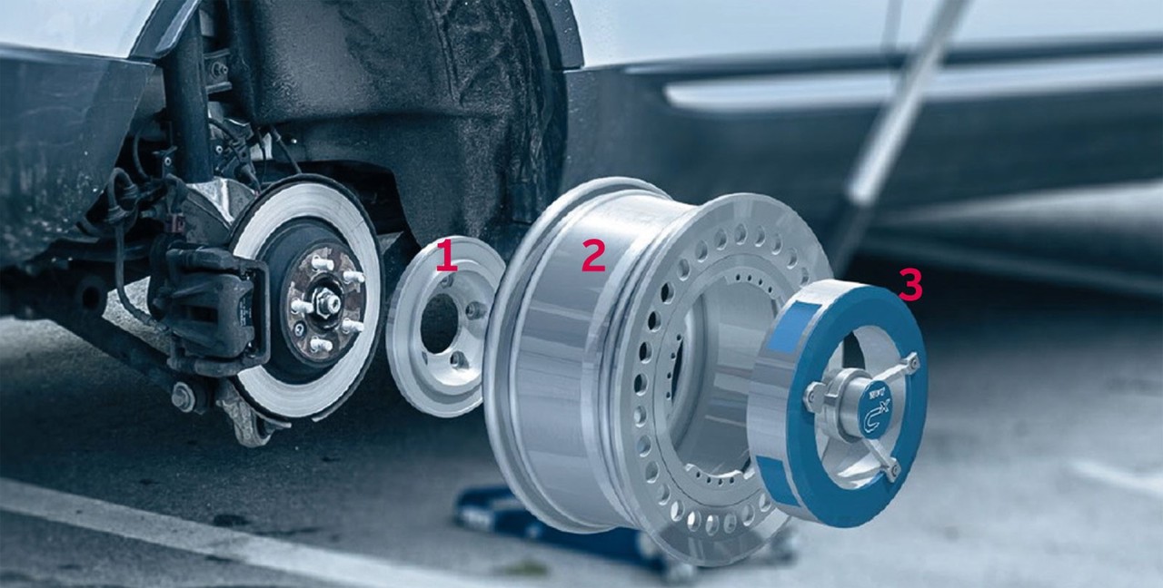 6-Component Wheel Force Transducer : imc CAEMAX WFT