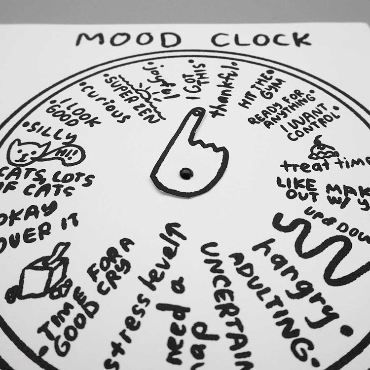 MOOD CLOCK_USA : kinder & gentler USA