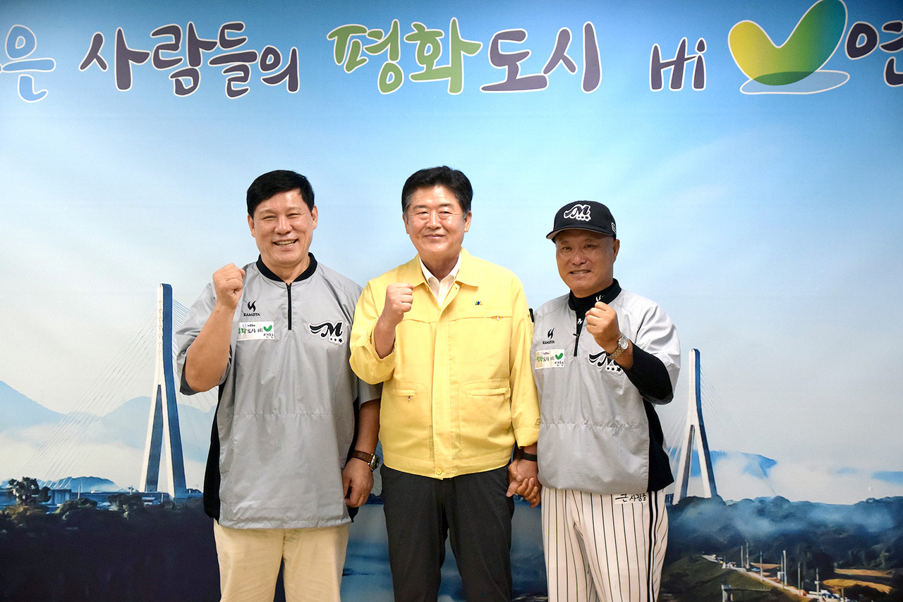 ▶허구연 KBO총재 고문 연천군수 예방