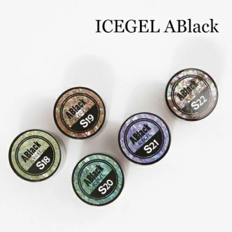 ICGEL ネオン発光ジェル 5色セット Glowing Neon Gel Neon On Off Gel