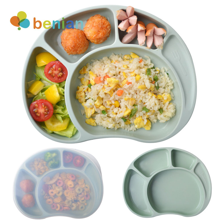 Silicone Baby Bowls with Spoon, 2PCS Baby Feeding Set Suction Bowls for  Kids Toddlers -BPA Free-Baby Dishes Utensils