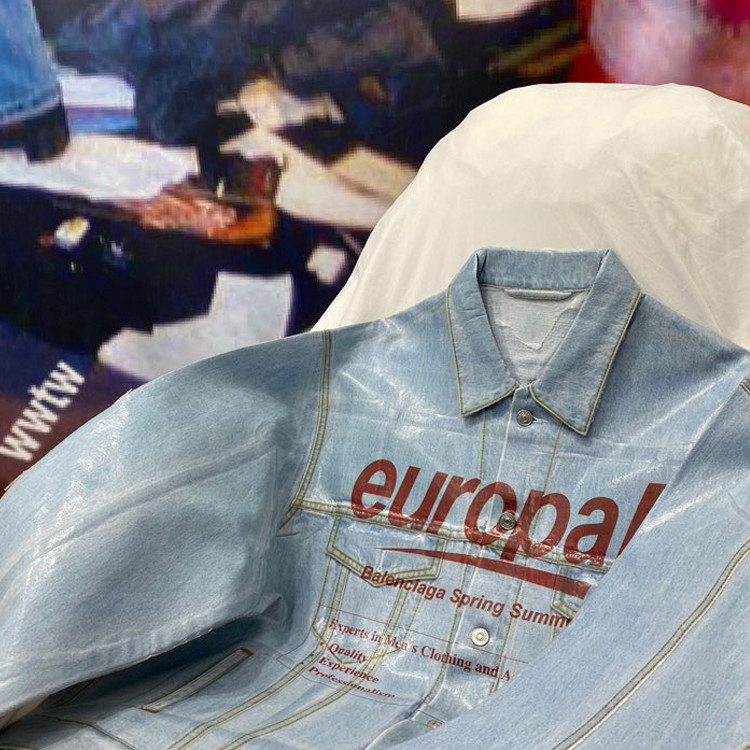 Dry clean clearance denim jacket