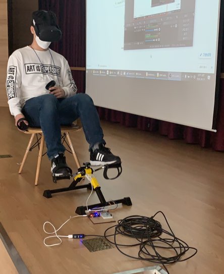 "따릉이VR" / OCULUS QUEST BASED VR BIKE RIDING