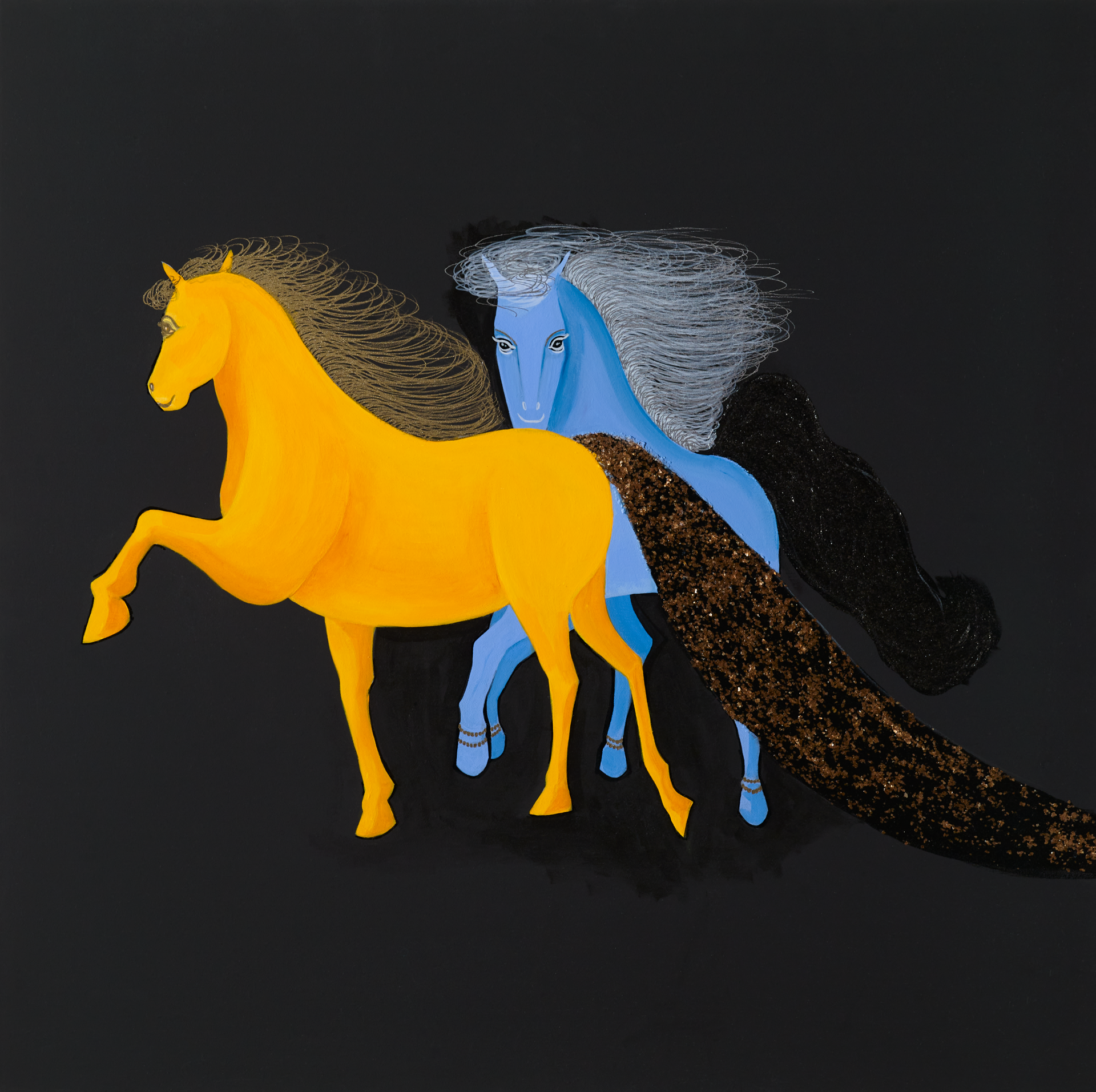 "어떤 사랑" / acrylic on canvas / 90 X 90 (cm)