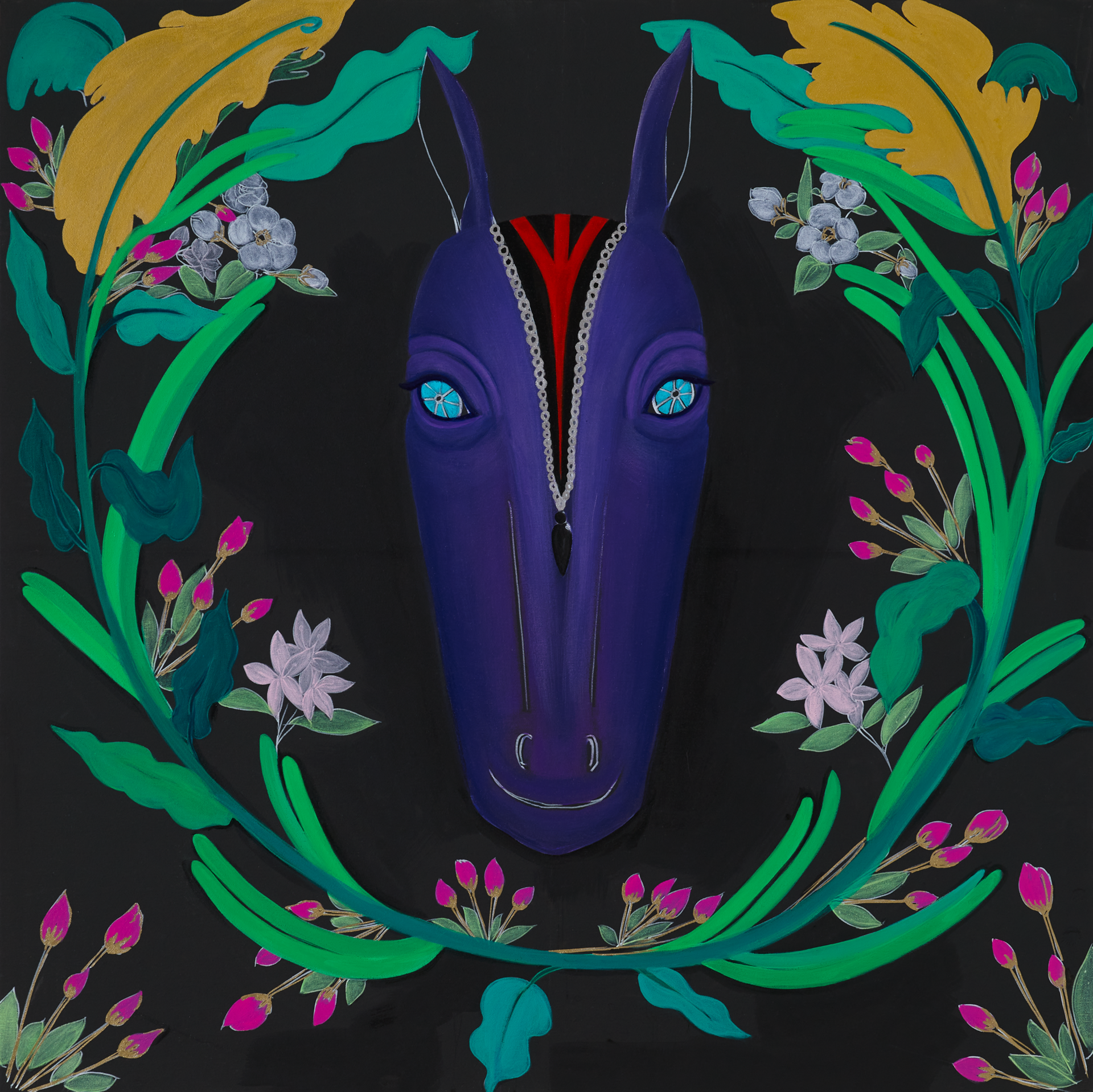 "ADAM" / acrylic on canvas / 90 X 90(cm)