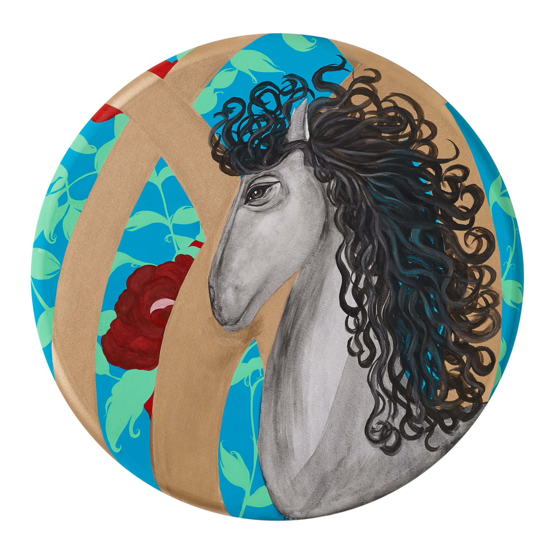 "MISSING YOU" / acrylic on canvas / 90 X 90 (cm)