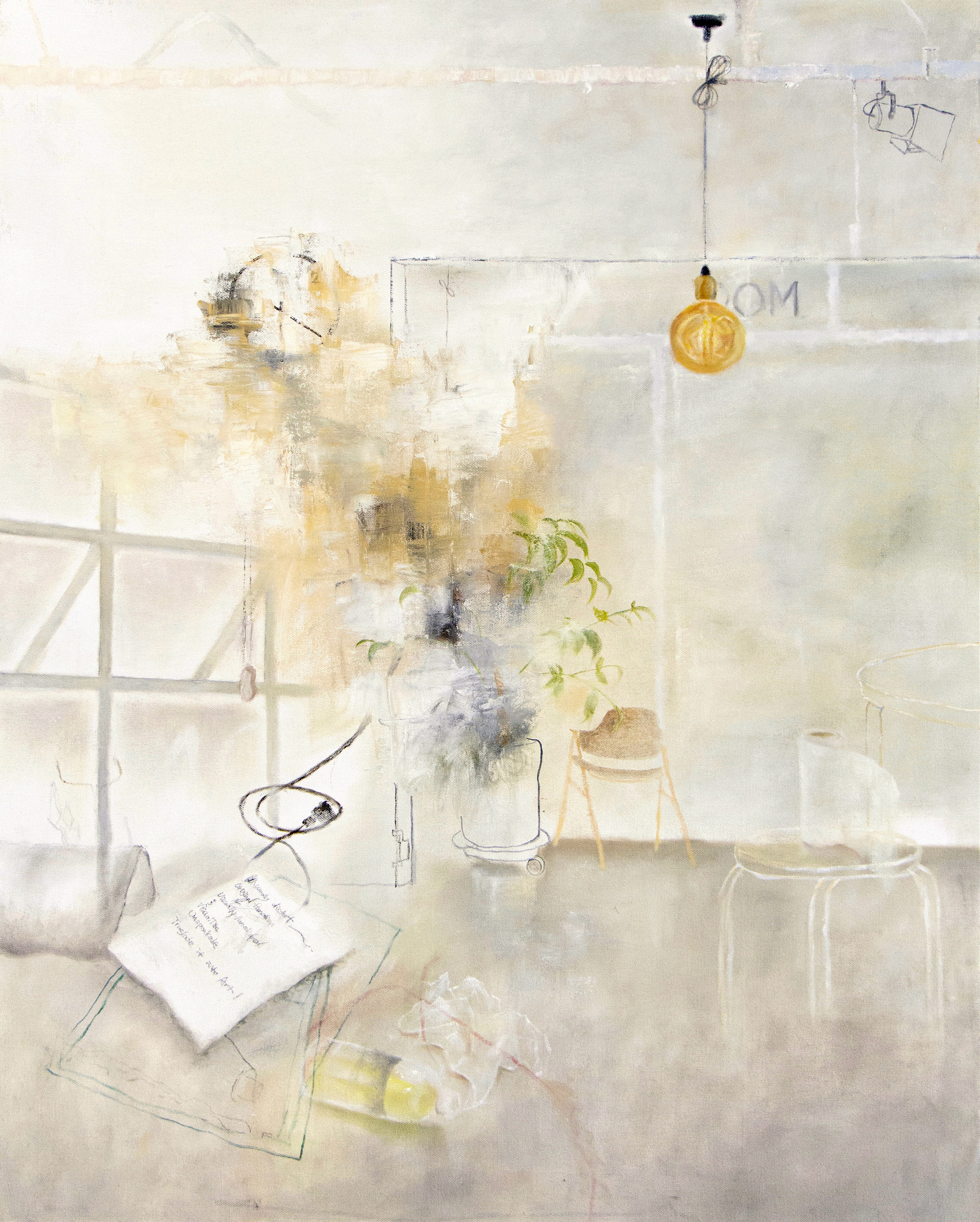 "10:00AM" / 80.3x100cm / oil on canvas / 2020