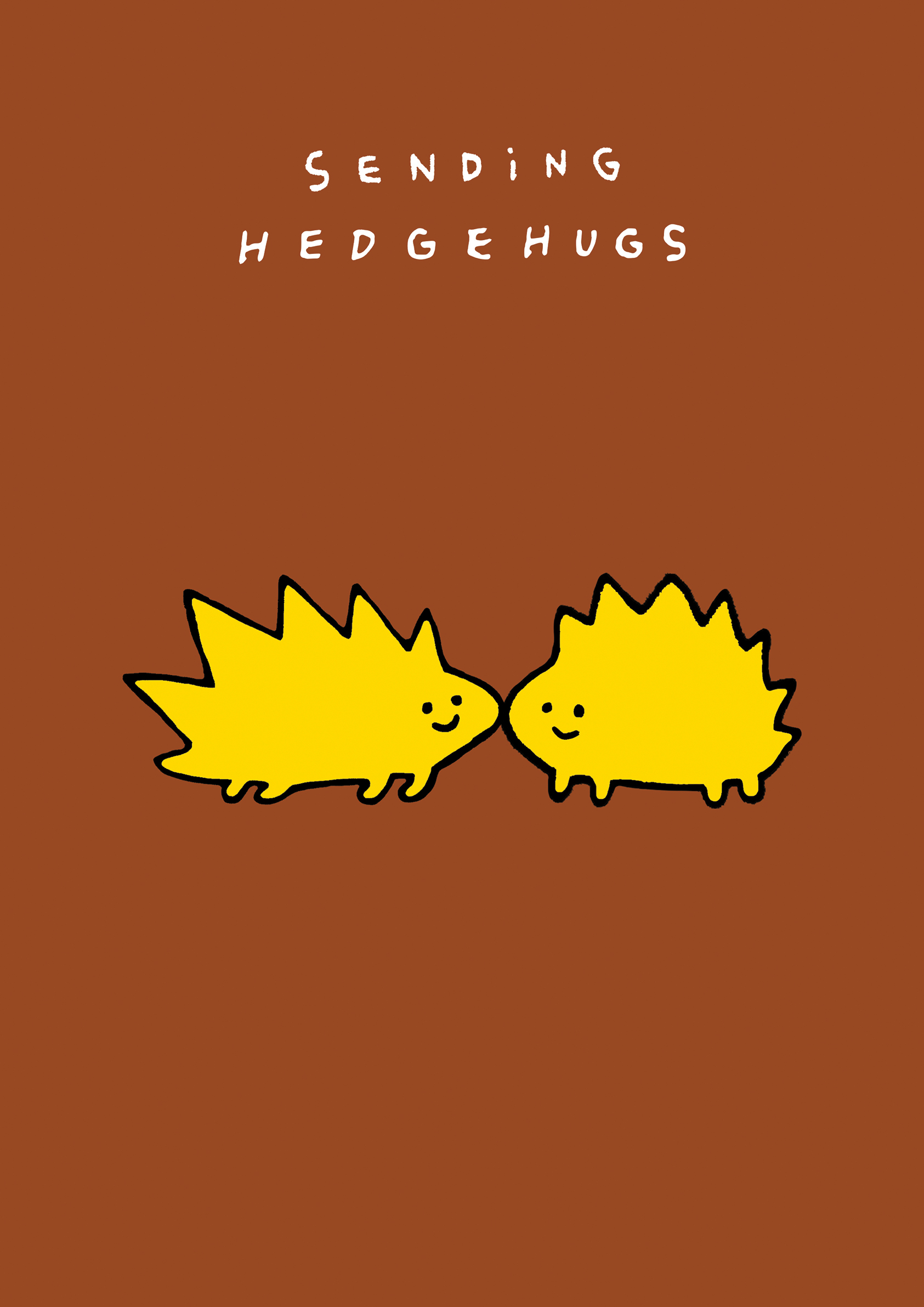 "Hedge Hugs" / 594mm*841mm / Digital Drawing / 2020