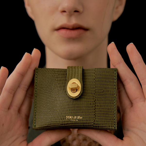 Roto wallet - Lizard khaki : you a use | Official web-site