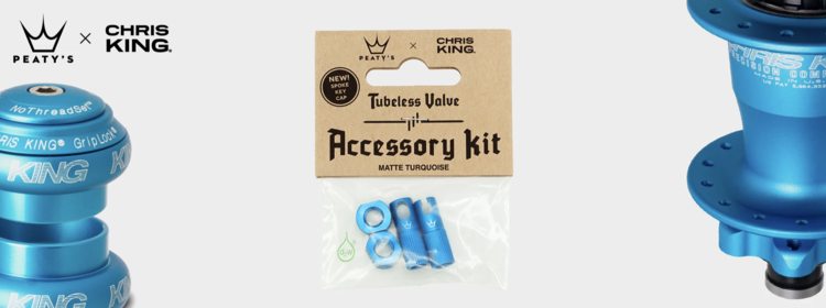 Peaty's x Chris king MK2 Tubeless Valve Accessory Kit 피티스 x ...