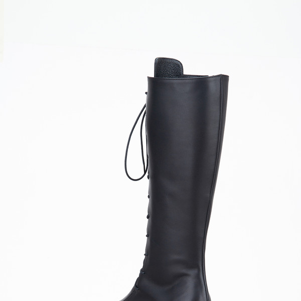 ブーツその他 TWVP AMICARE LACEUP LONG BOOTS 20F14BK TWVP AMICARE LACE-UP LONG BOOTS 20F14BK : TWVP