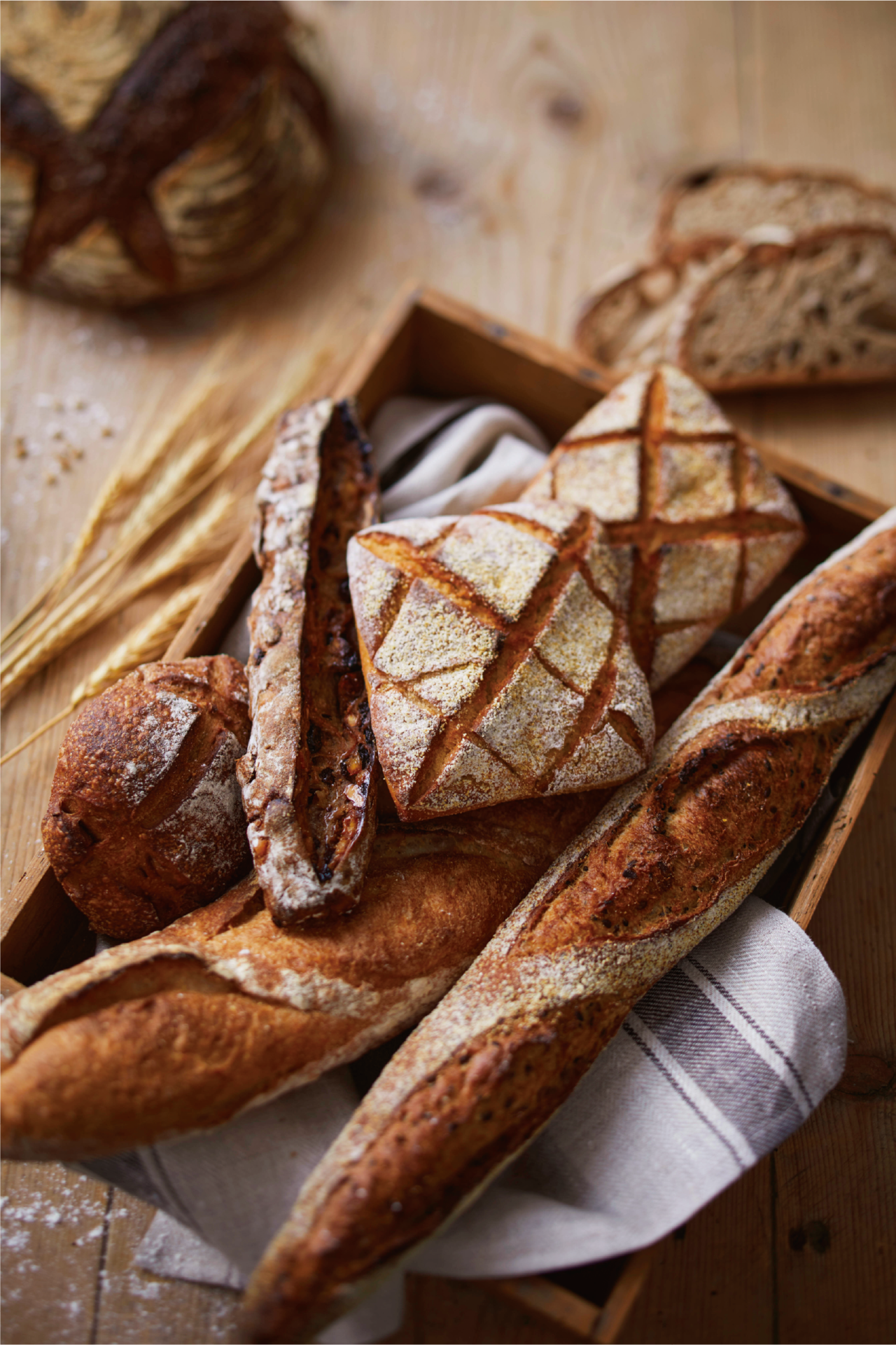 Life is short, Eat dessert first <br><br> Made from origin, Baked with Passion