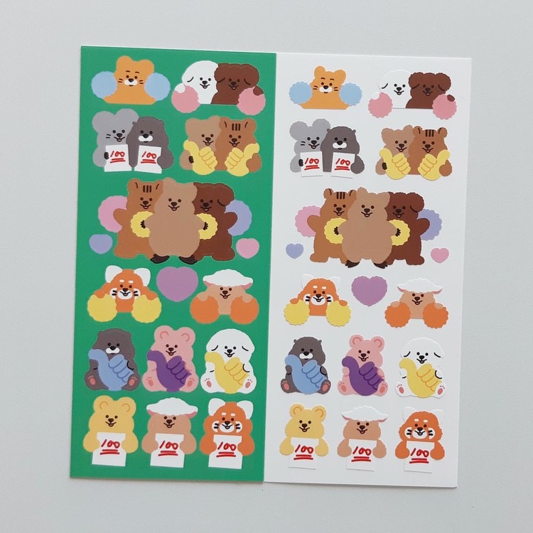 TETEUM Tiny Forest Stickers – KPOP2U_Unnie