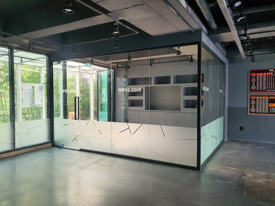 [유리가벽] 성남시, Glass Partition : Glass Partition