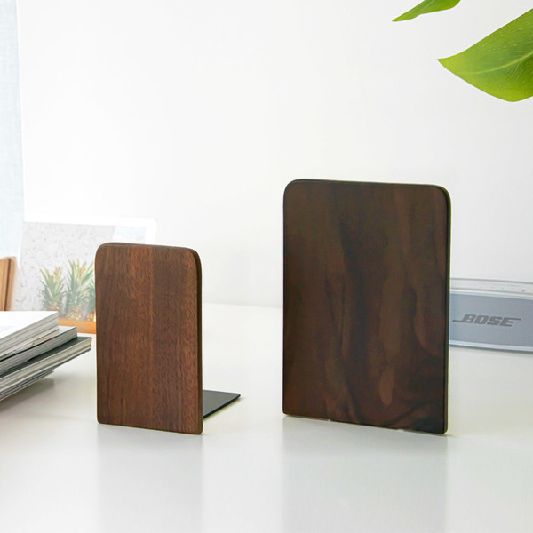 월넛책받침대
