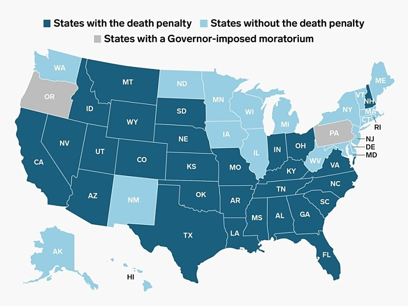 Is The Death Penalty Legal In All States