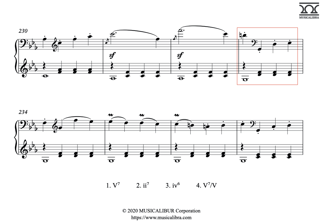 Music Theory Quiz 83. Harmonic Analysis - Seventh Chord : BLOG
