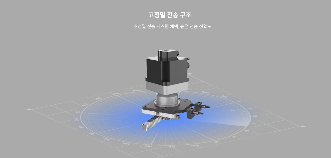 고정밀 전송 구조 - 높은 전송 정확도