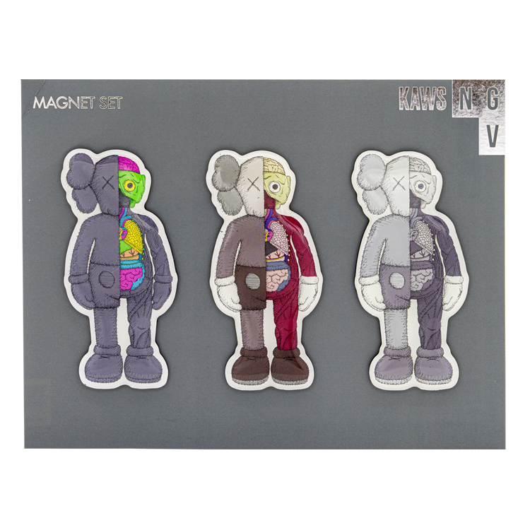 kaws arkitip 付録の立体マグネット付き-connectedremag.com