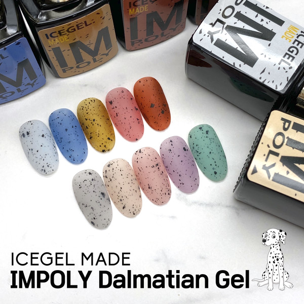 ICEGELダルメシアンジェル セット - 10色 ボトル [IM1171~IM1180