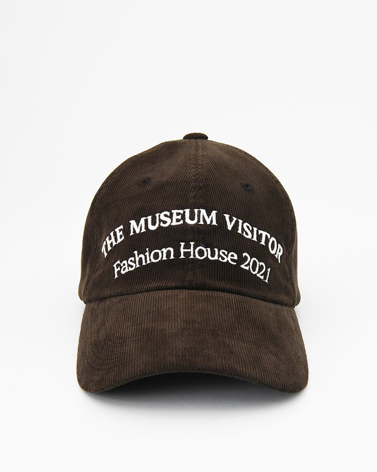 Brown Corduroy Ball Cap The Museum Visitor