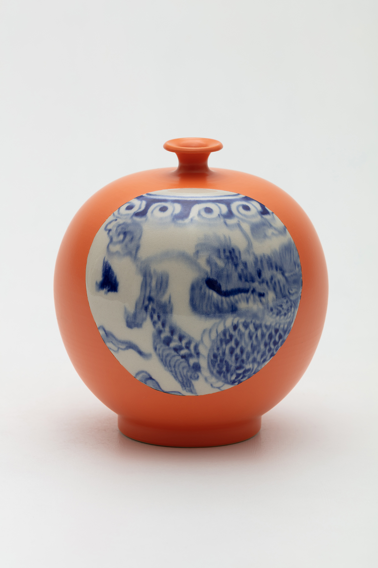 CC-004O / Ceramic, Glaze / 17.5x17.5x18.6(h)cm / 2020