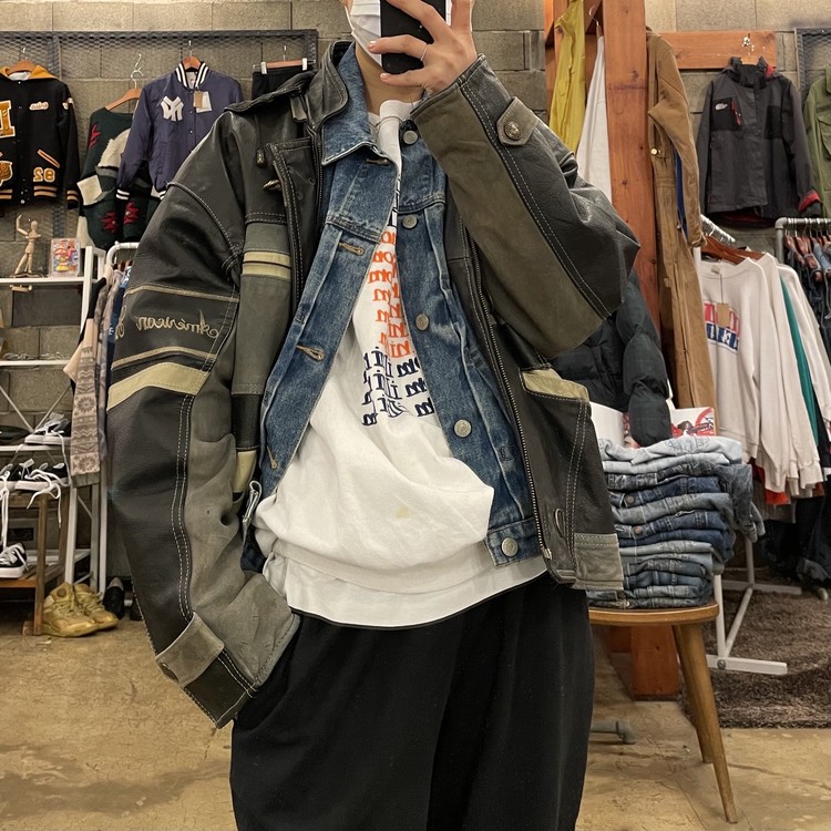 ジャケット・アウター 90s short nubuck leather fireman Jkt 90s short nubuck leather fireman Jkt
