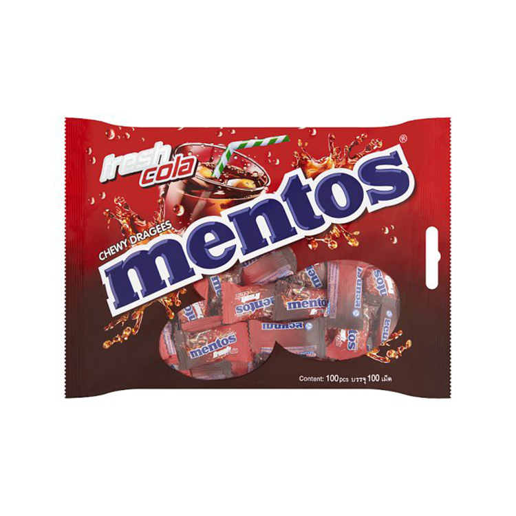Mentos/멘토스 카라멜 캔디 콜라 (100개입) : 니코니코 타이 마켓 / 태국 구매 대행