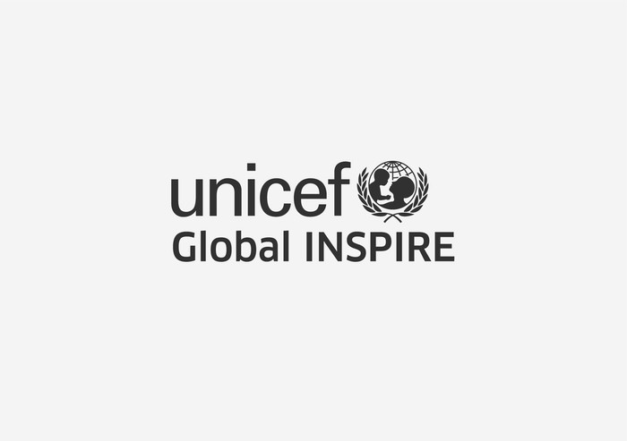 UNICEF Global INSPIRE 수상 로고