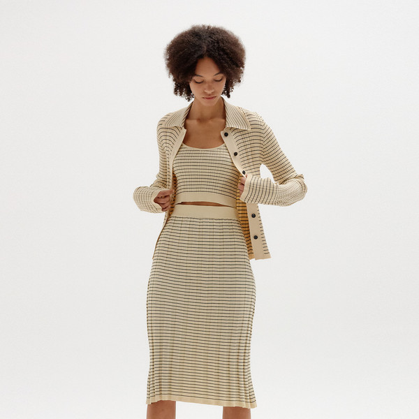 EENK☆25SS☆Straight Knit Skirt - Cream 61775e6744d53.jpg