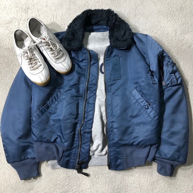 80s〜90s B-15D short flight jacket Vintage B15d Jacket - Etsy