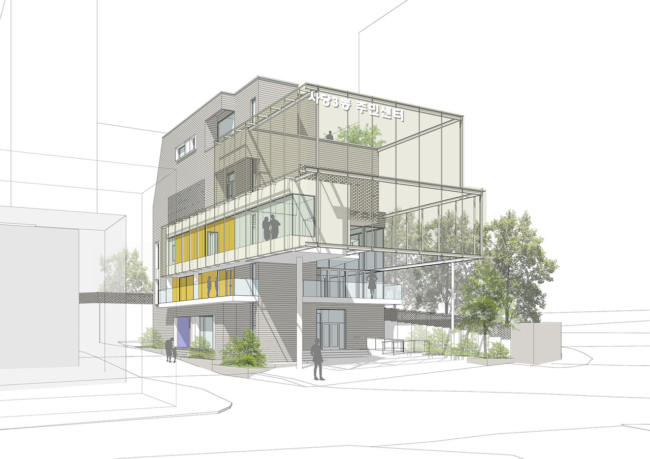 동작구 사당3동 주민센터 설계공모 (2021.02)