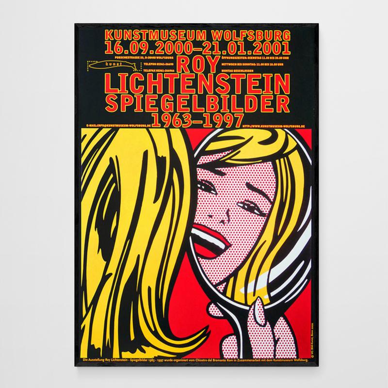 Roy Lichtenstein Girl In Mirror 1964 로이 리히텐슈타인 Shabi Workshop 샤비워크샵 0148